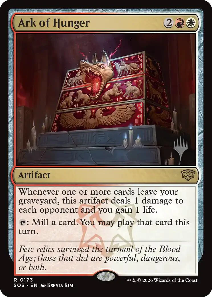 Ark of Hunger [Secrets of Strixhaven Promos]