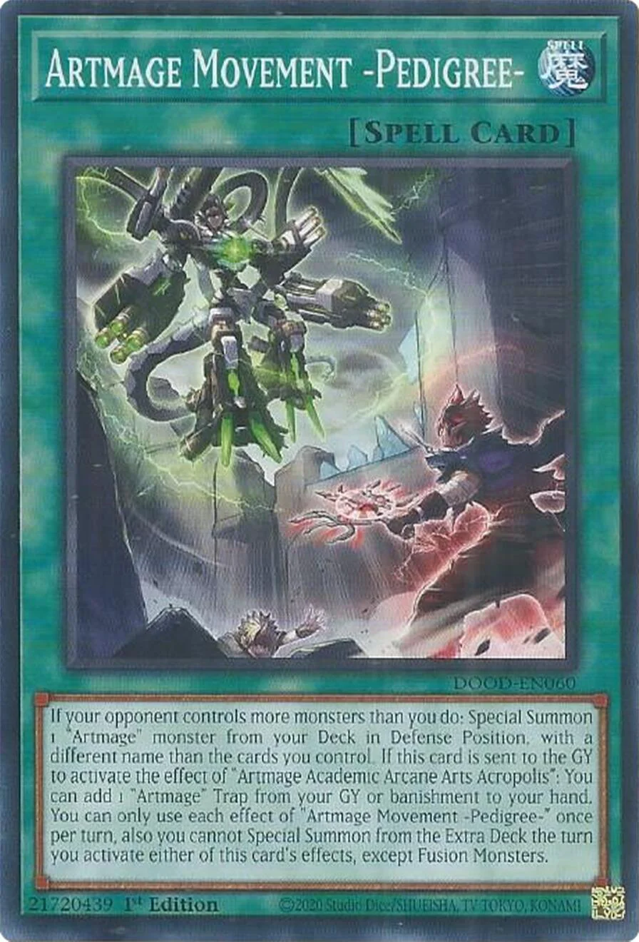 Artmage Movement -Pedigree- [DOOD-EN060] Common