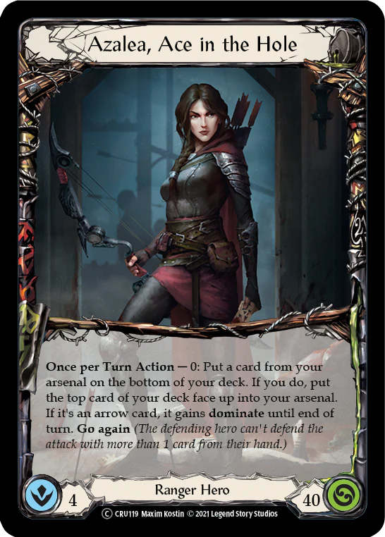 Azalea, Ace in the Hole [U-CRU119] (Crucible of War Unlimited)  Unlimited Normal