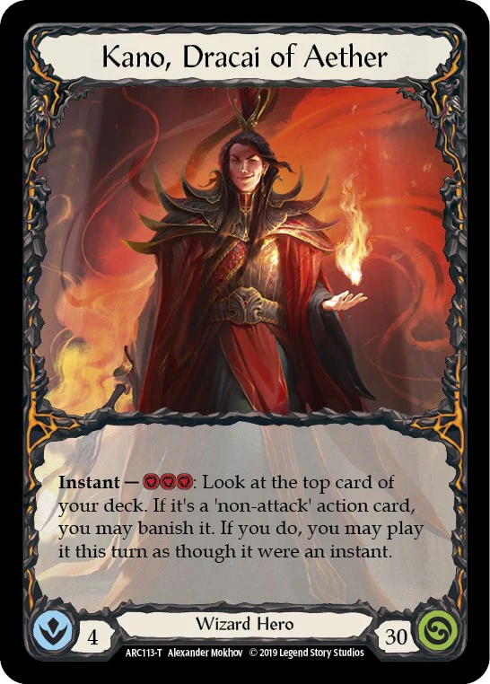 Azalea, Ace in the Hole // Kano, Dracai of Aether [ARC038 // ARC113] (Arcane Rising) - Image 2