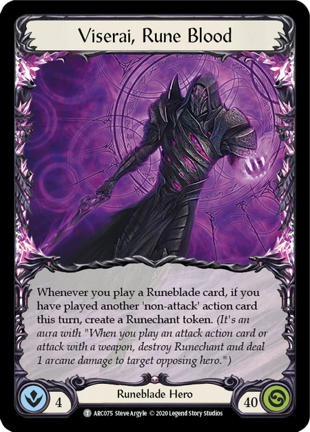 Azalea // Viserai, Rune Blood [U-ARC039 // U-ARC075] (Arcane Rising Unlimited) - Image 2
