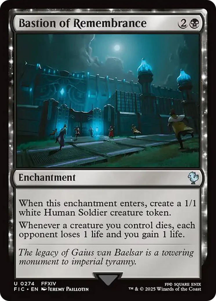 Bastion of Remembrance [FINAL FANTASY Commander]