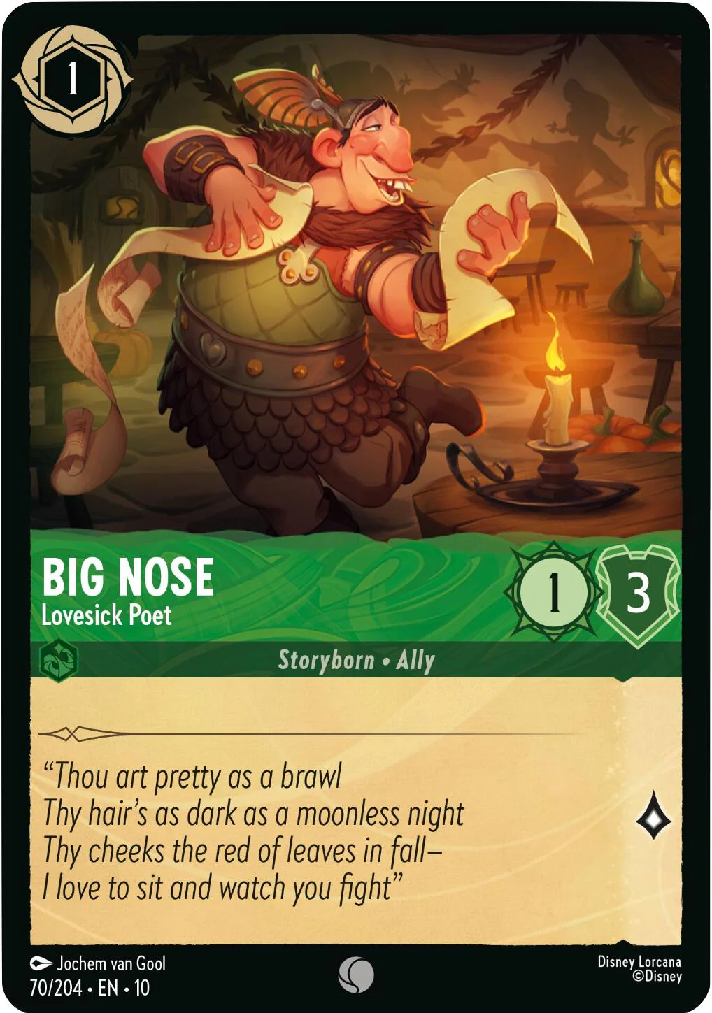 Big Nose - Lovesick Poet (70/204) [Whispers in the Well]
