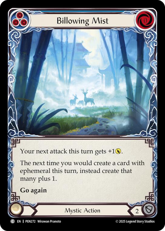 Billowing Mist (Blue) (Regular) [PEN272] (Compendium of Rathe)