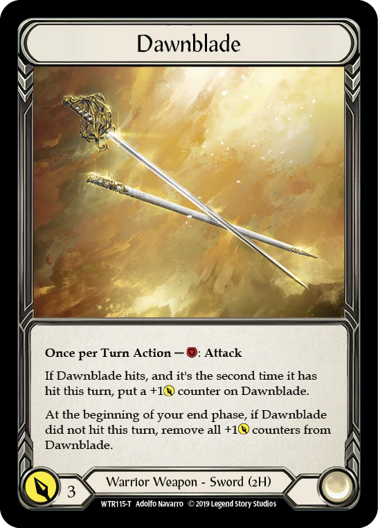 Bravo, Showstopper // Dawnblade [WTR038-T // WTR115-T] (Welcome to Rathe)  Alpha Print Normal - Image 2