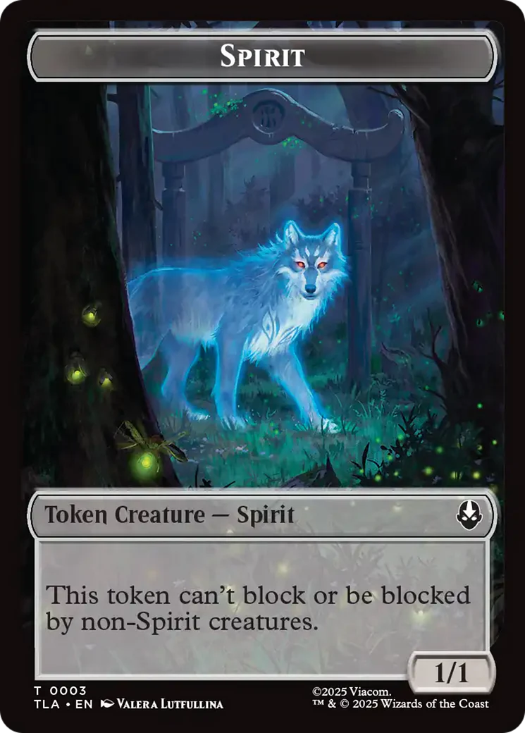 Clue (0015) // spirit (003) Double-Sided Token [Avatar: The Last Airbender Tokens] - Image 2
