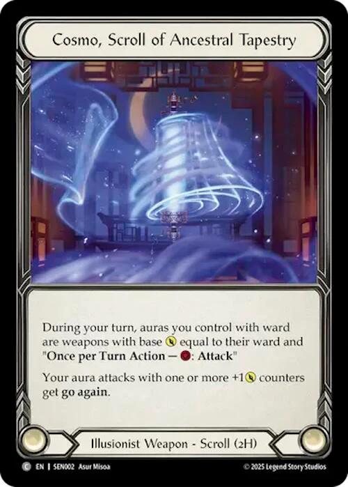 Cosmo, Scroll of Ancestral Tapestry [SEN002] (GEM Pack 2)