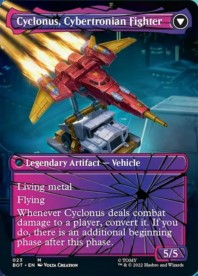 Cyclonus, the Saboteur // Cyclonus, Cybertronian Fighter (Shattered Glass) [Transformers] - Image 2