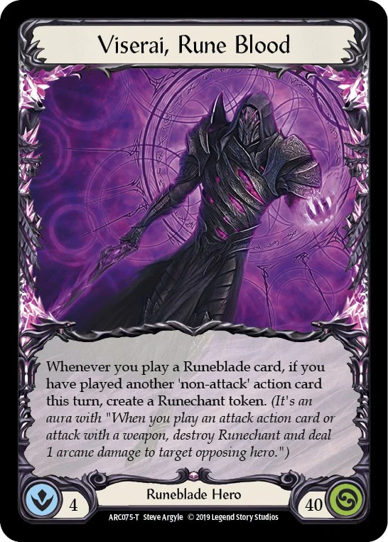 Dash, Inventor Extraordinaire // Viserai, Rune Blood [ARC001 // ARC075] (Arcane Rising) - Image 2