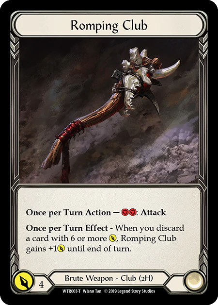 Dawnblade // Romping Club [WTR115-T // WTR003-T] (Welcome to Rathe)  Alpha Print Normal - Image 2
