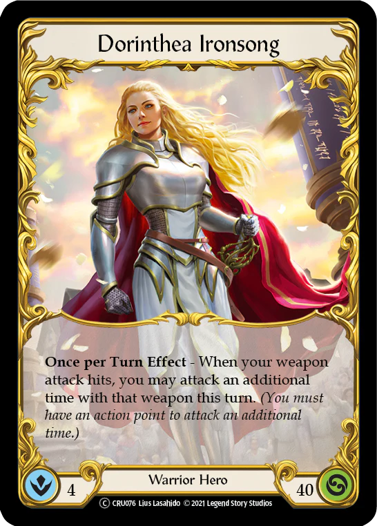 Dorinthea Ironsong [U-CRU076] (Crucible of War Unlimited)  Unlimited Normal