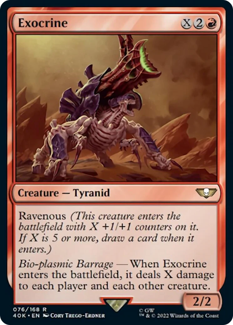 Exocrine (Surge Foil) [Warhammer 40,000]