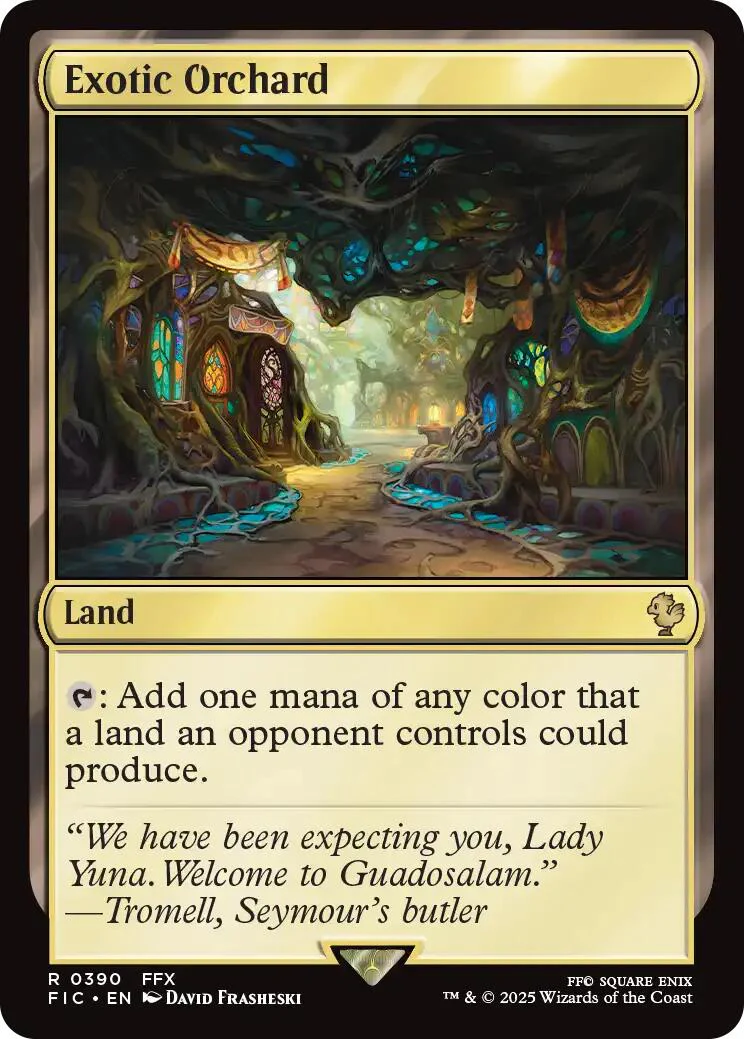 Exotic Orchard (Surge Foil) [FINAL FANTASY Commander]