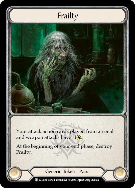 Frailty [UZU029] (Outsiders Uzuri Blitz Deck)