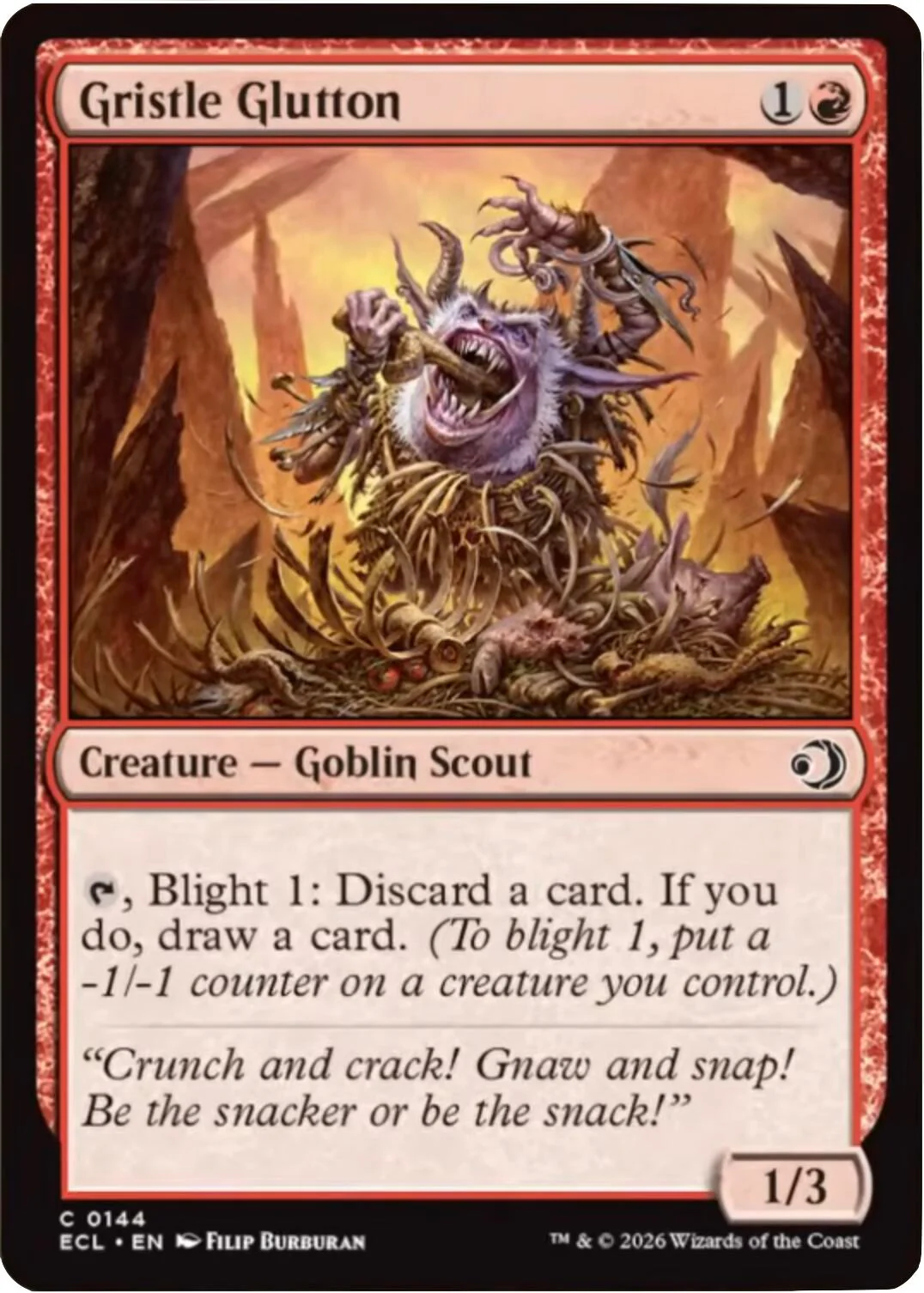 Gristle Glutton [Lorwyn Eclipsed]