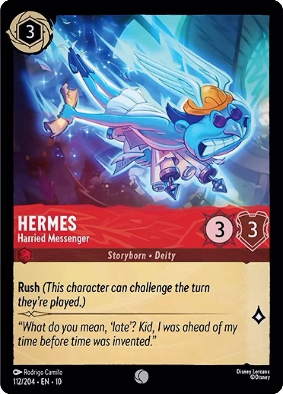 Hermes - Harried Messenger (112/204) [Whispers in the Well]