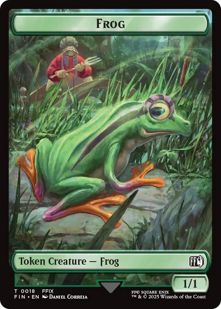 Hero (0009) // Frog Double-Sided Token [FINAL FANTASY Tokens] - Image 2