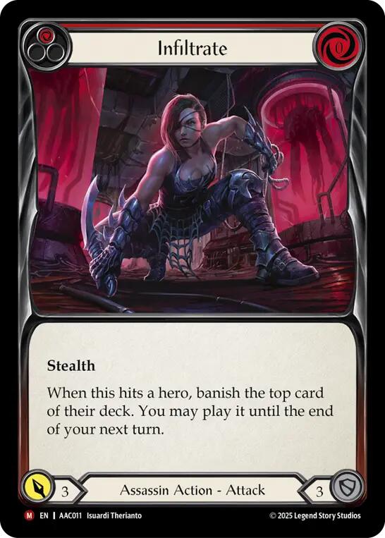 Infiltrate [AAC011] (Armory Deck: Arakni)
