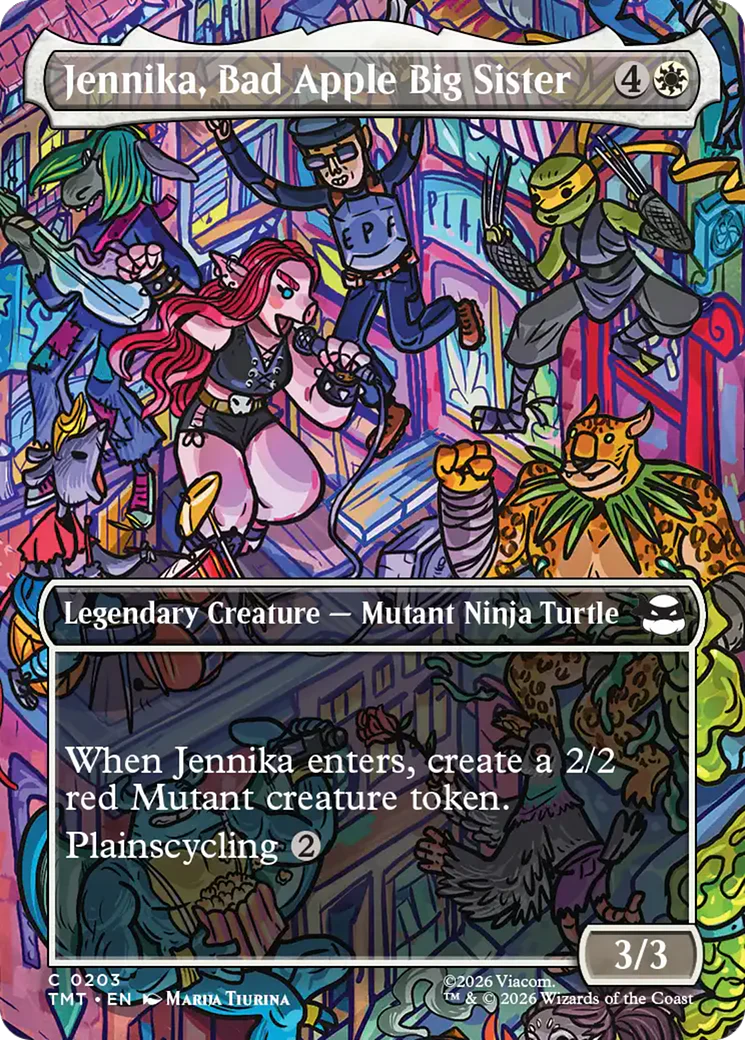 Jennika, Bad Apple Big Sister (Borderless) [Teenage Mutant Ninja Turtles]