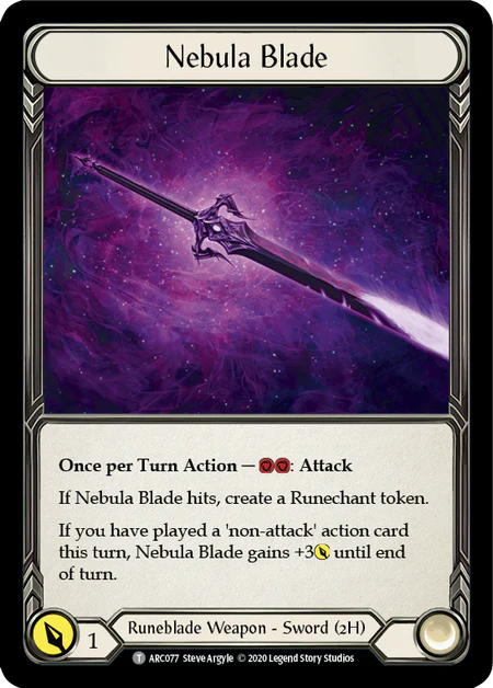 Kano, Dracai of Aether // Nebula Blade [U-ARC113 // U-ARC077] (Arcane Rising Unlimited) - Image 2