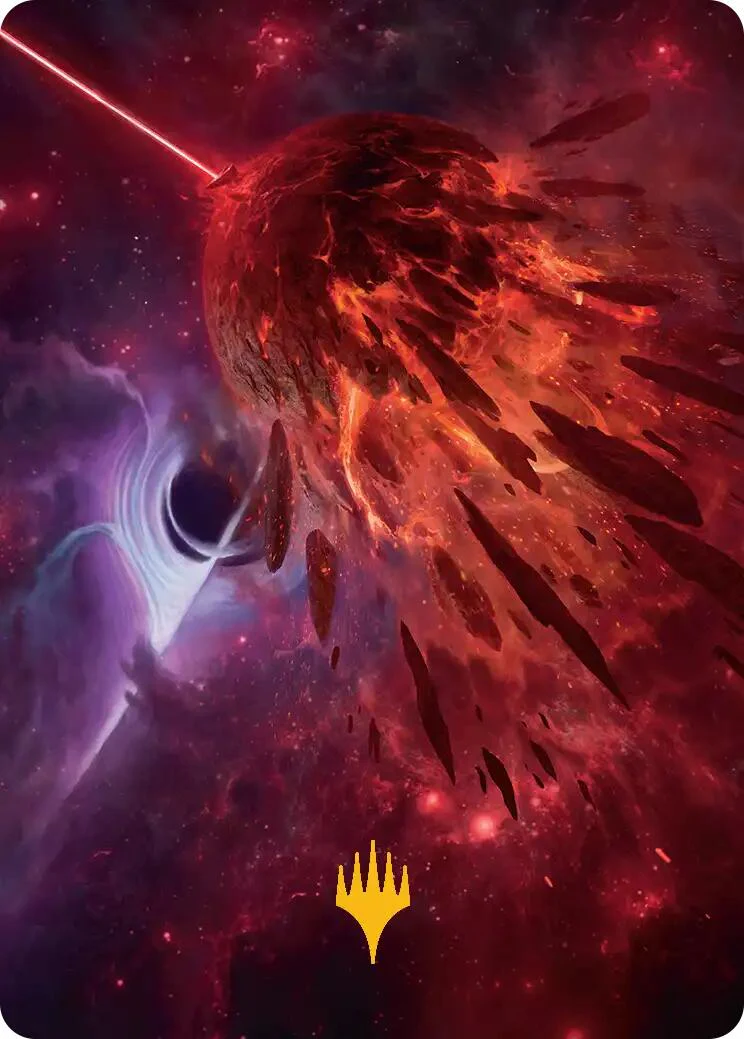 Kavaron, Memorial World Art Card (Gold-Stamped Planeswalker Symbol) [Edge of Eternities Art Series]