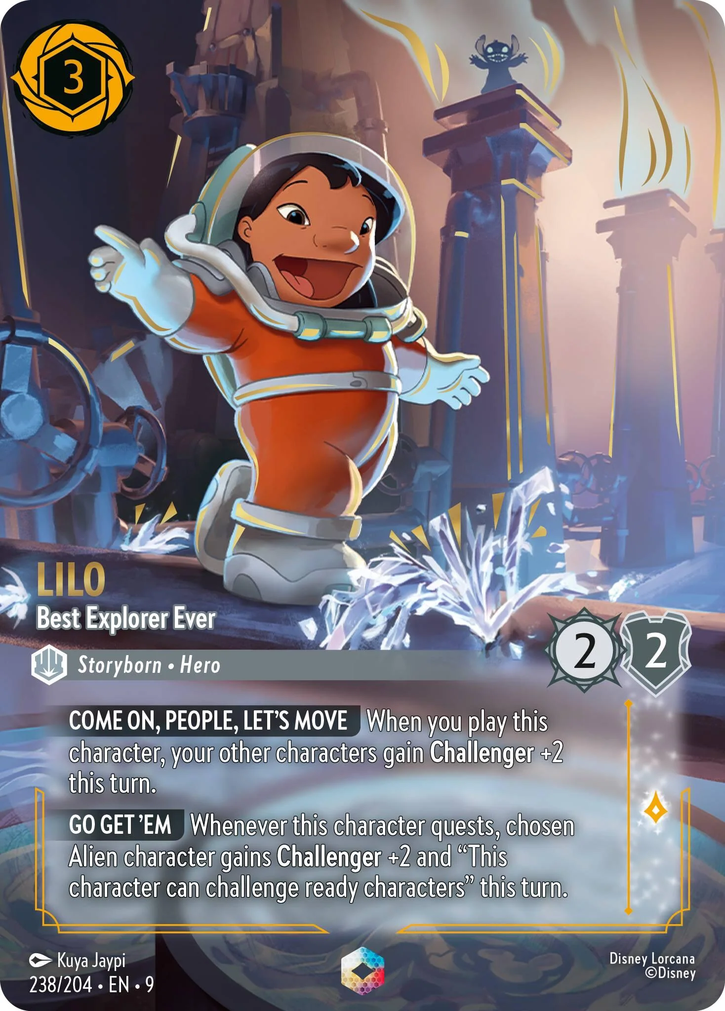 Lilo - Best Explorer Ever (Enchanted) (238/204) [Fabled]