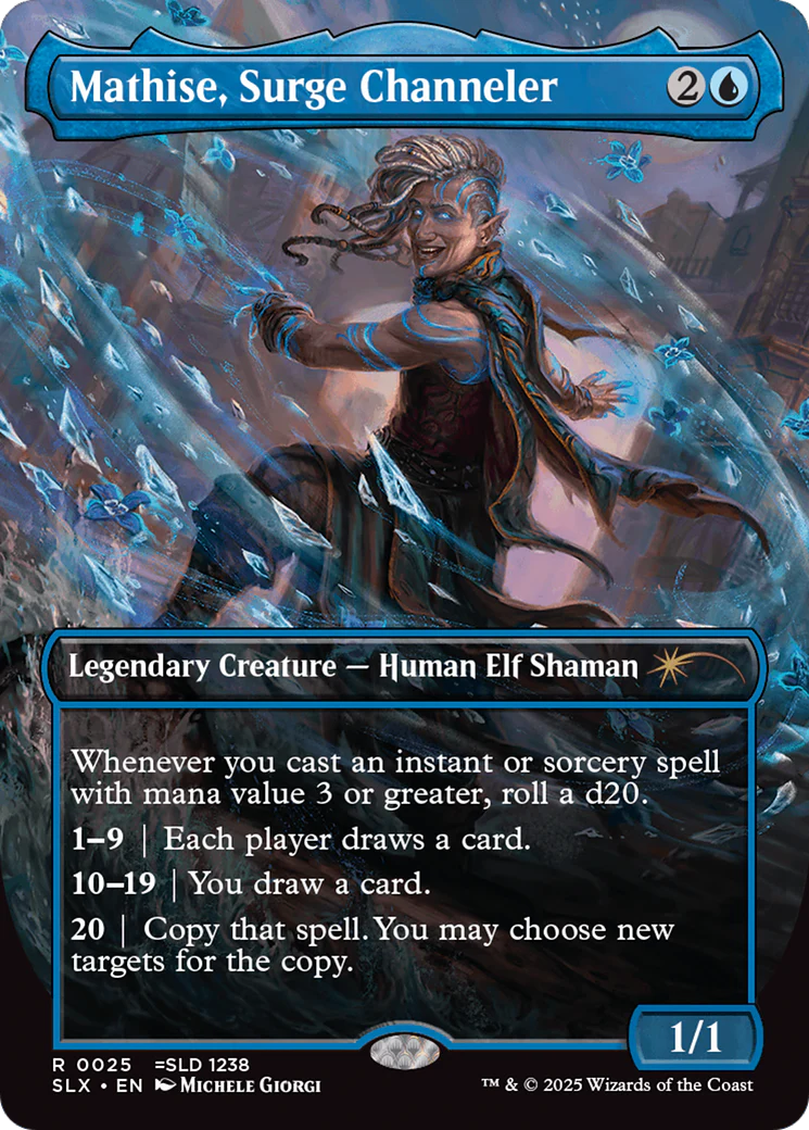 Mathise, Surge Channeler [Secret Lair: Universes Within]