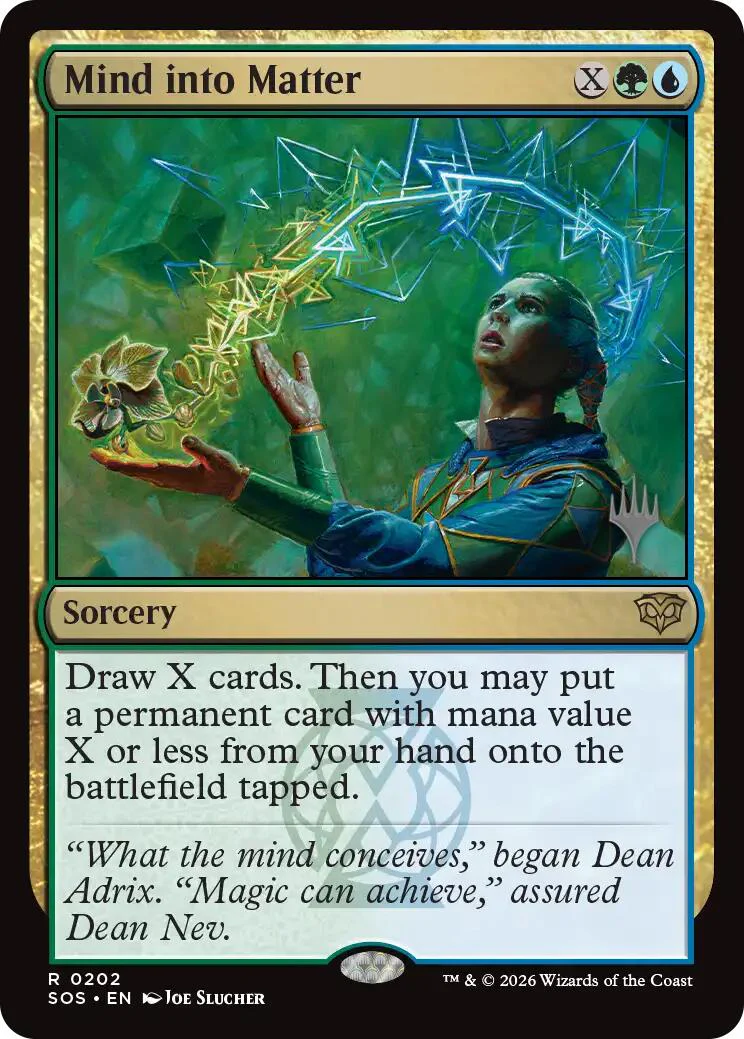 Mind into Matter [Secrets of Strixhaven Promos]
