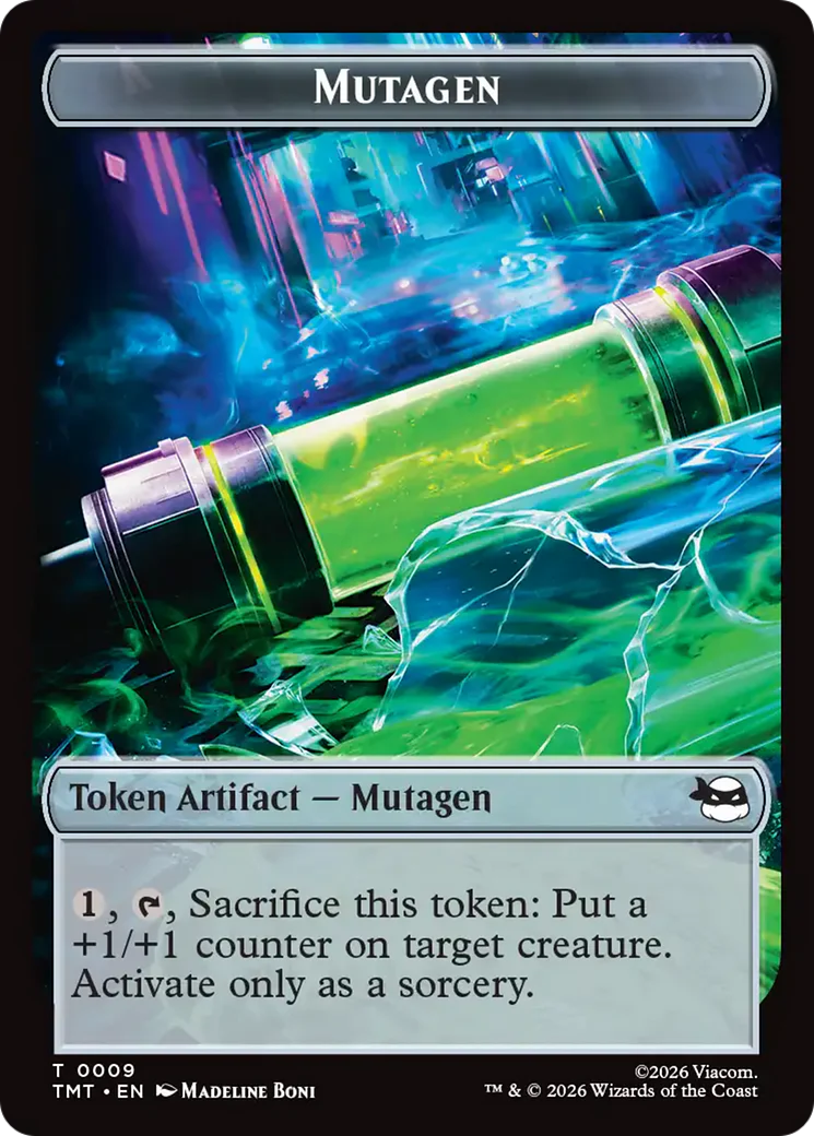 Mutant // Mutagen Double-Sided Token [Teenage Mutant Ninja Turtles Tokens] - Image 2