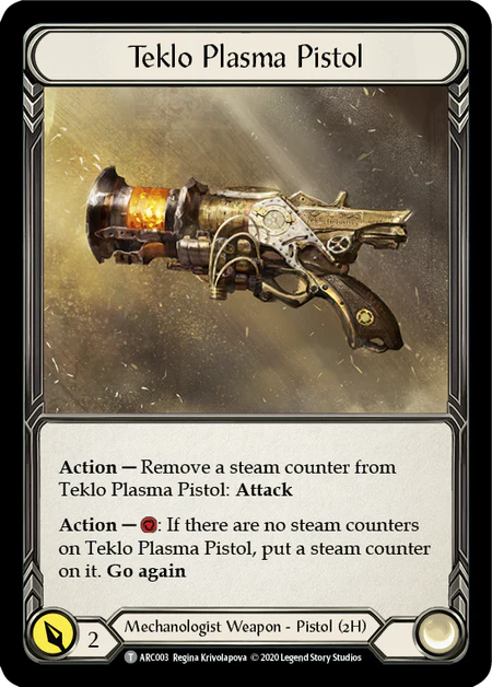 Nebula Blade // Teklo Plasma Pistol [U-ARC077 // U-ARC003] (Arcane Rising Unlimited) - Image 2