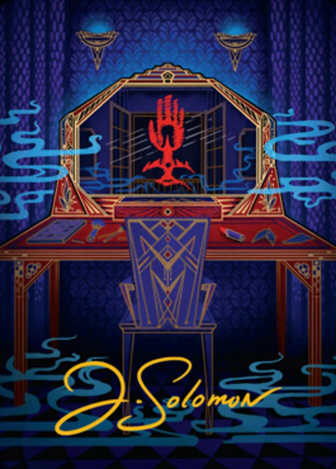 Obscura Charm Art Card (Gold-Stamped Signature) [Streets of New Capenna Art Series]