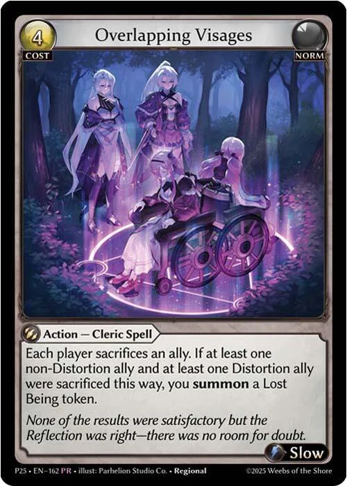 Overlapping Visages (162) [Promotional Cards]