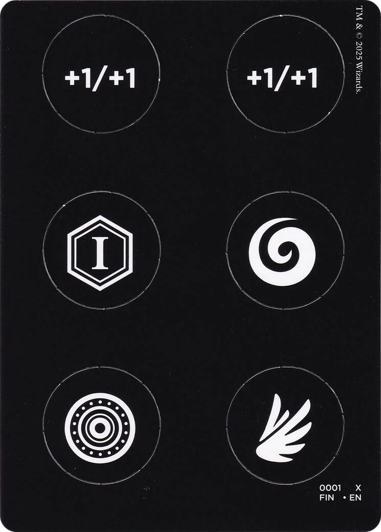 Punch Card Token (0001 // 0002) [FINAL FANTASY Tokens]