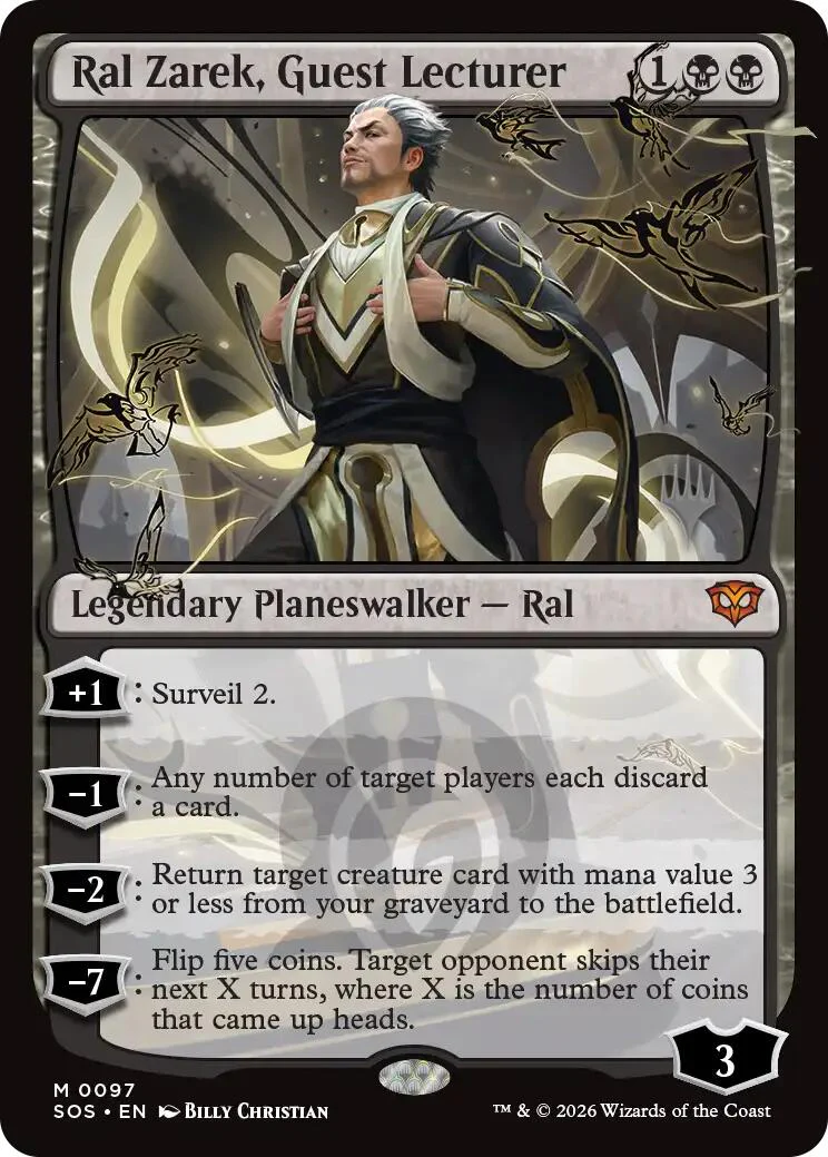 Ral Zarek, Guest Lecturer [Secrets of Strixhaven Promos]