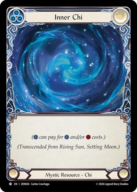 Rising Sun, Setting Moon // Inner Chi [ZEN026] (Part the Mistveil Zen Blitz Deck) - Image 2