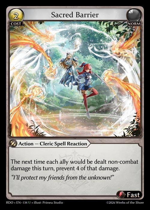Sacred Barrier (134) [Radiant Origins]