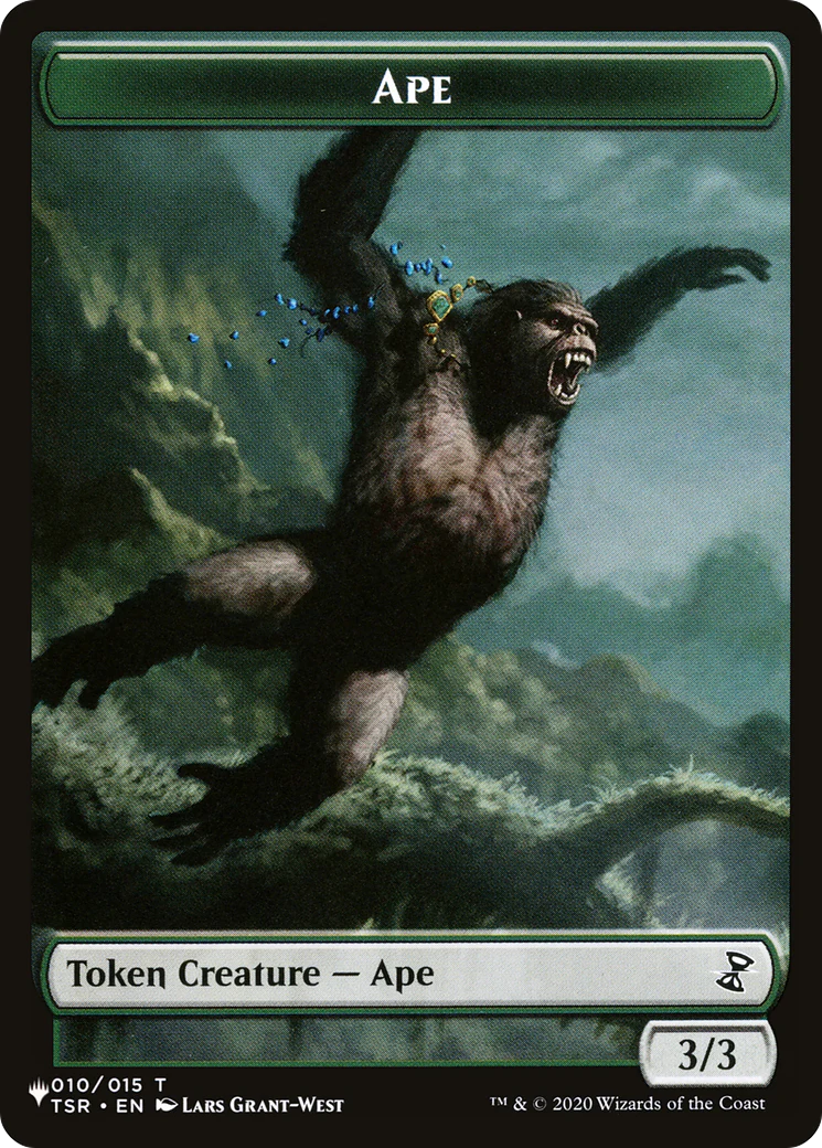 Saproling // Ape Double-Sided Token [The List] - Image 2