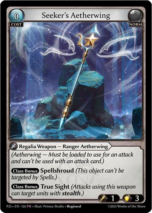 Seeker's Aetherwing (126) [Promotional Cards]