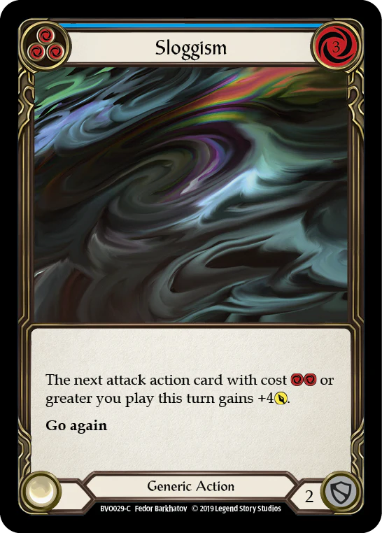 Sloggism (Blue) [BVO029-C] (Bravo Hero Deck)  1st Edition Normal