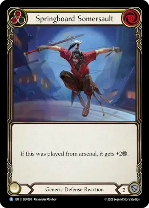 Springboard Somersault [SEN020] (GEM Pack 2)
