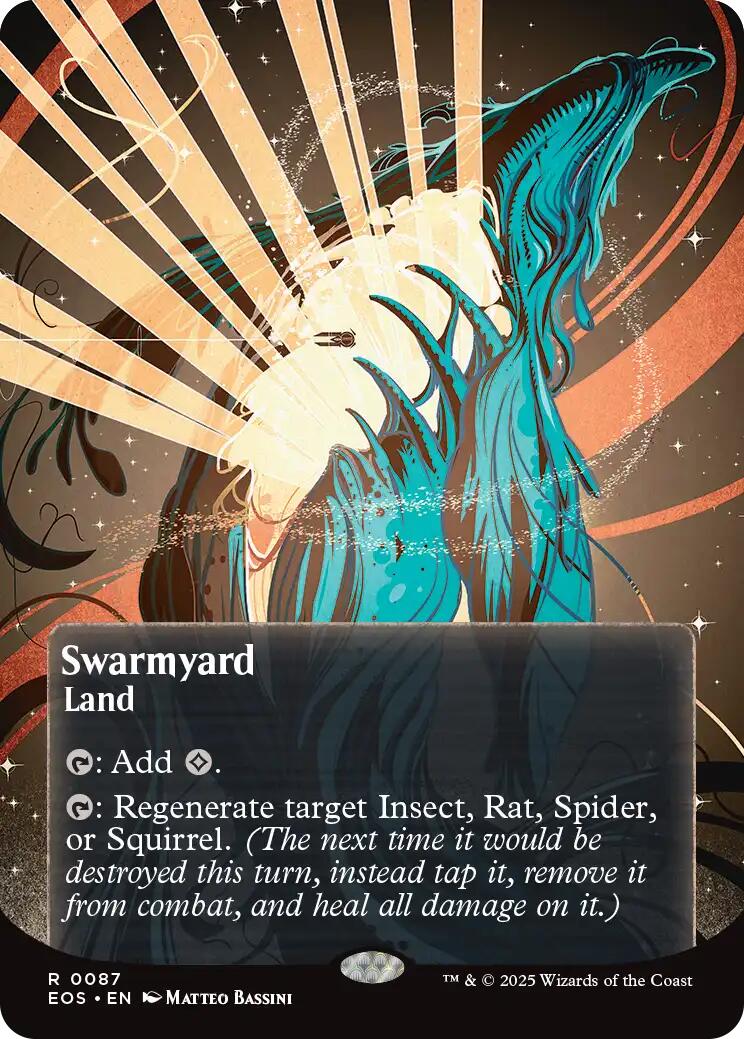 Swarmyard (0087) (Borderless) [Edge of Eternities: Stellar Sights]