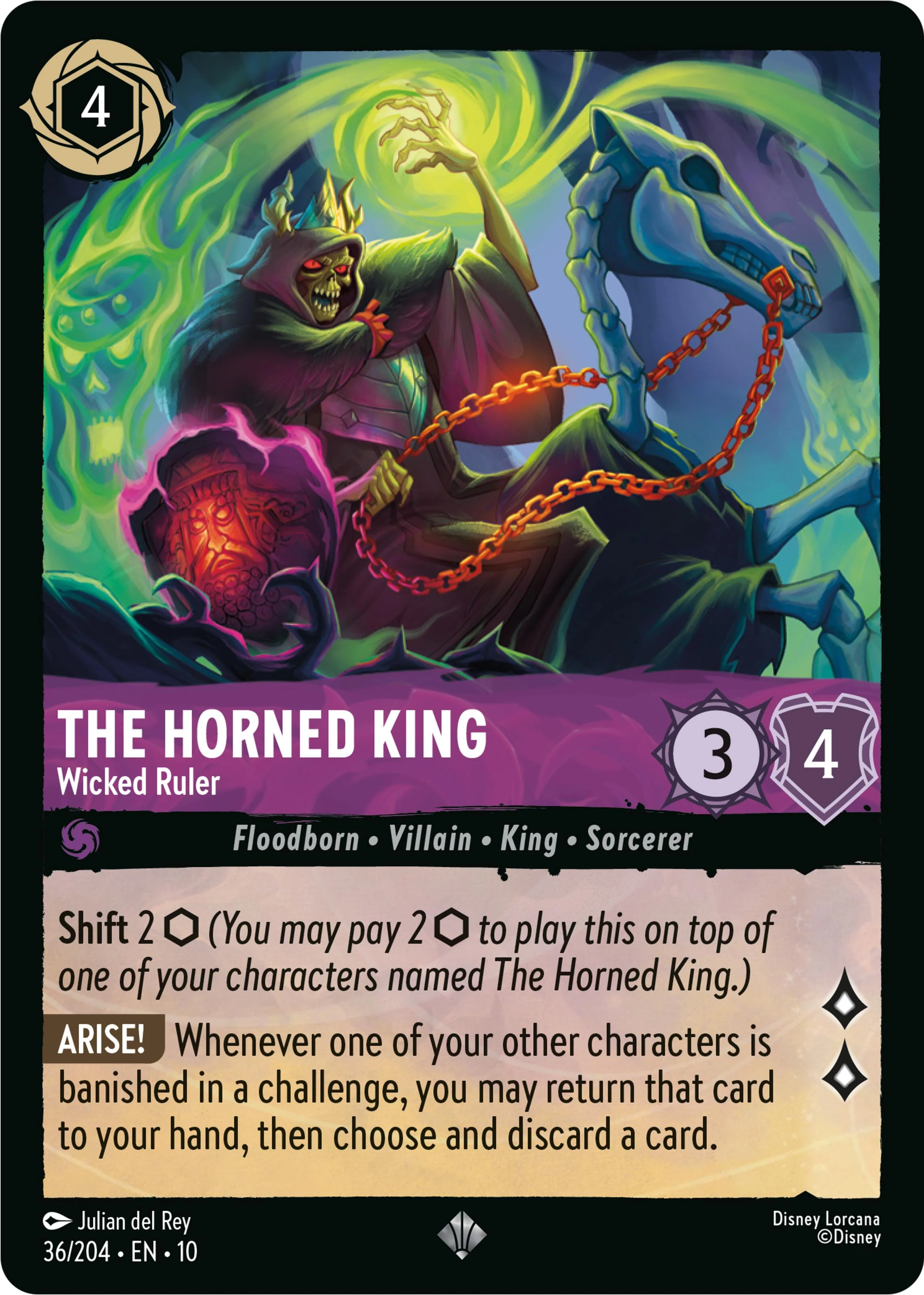 The Horned King - Wicked Ruler (36/204) [Whispers in the Well]