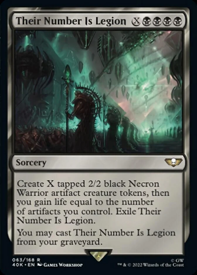 Their Number Is Legion [Warhammer 40,000]