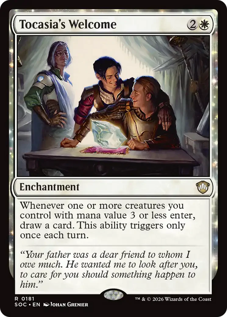 Tocasia's Welcome [Secrets of Strixhaven Commander]