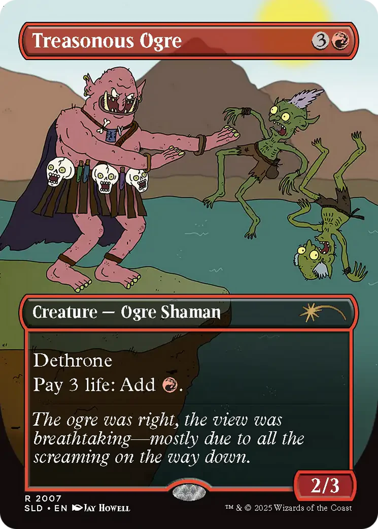 Treasonous Ogre [Secret Lair Drop Series]