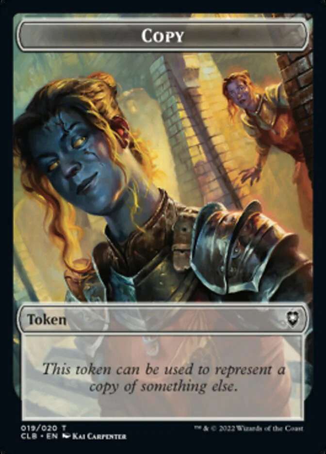 Treasure // Copy Double-Sided Token [Commander Legends: Battle for Baldur's Gate Tokens] - Image 2