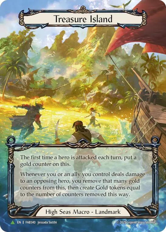 Treasure Island [FAB340] (Promo)  Cold Foil - Image 2