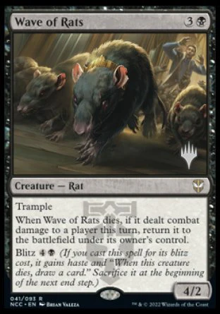 Wave of Rats (Promo Pack) [Streets of New Capenna Commander Promos]