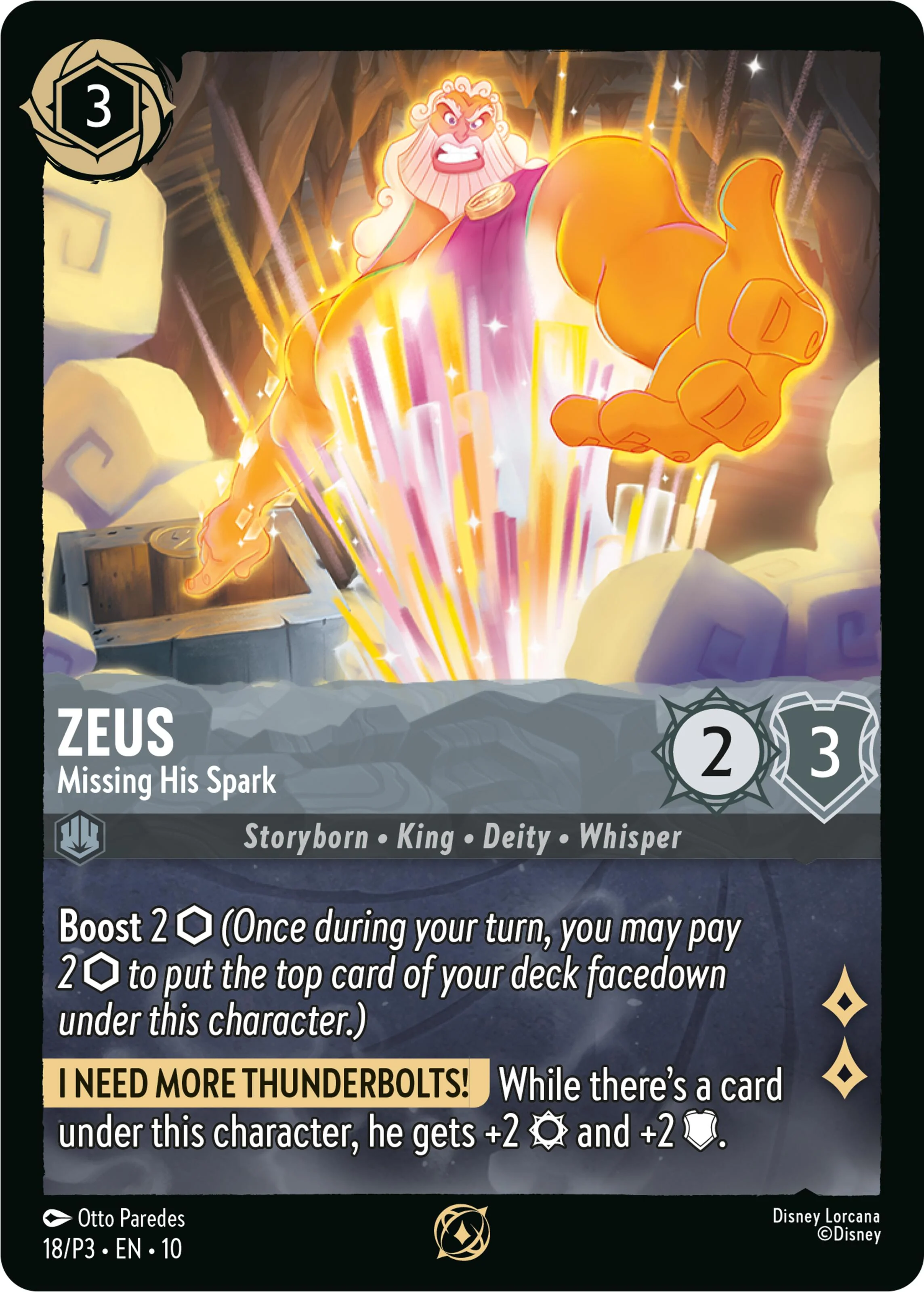Zeus - Missing His Spark (18) [Promo Cards]